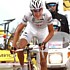 Andy Schleck w�hrend der 17. Etappe des  Giro d'Italia 2007